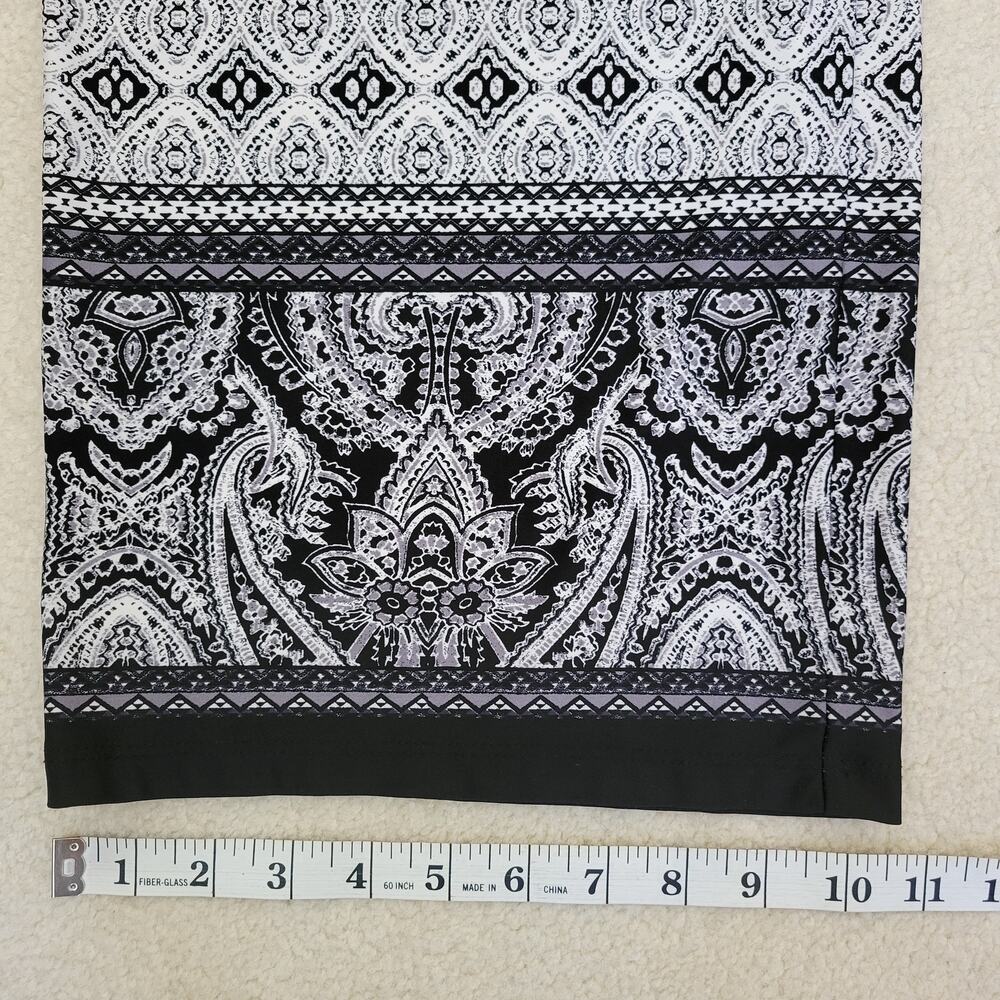 Apt 9 Size L Wide Leg Palazzo Pants Elastic High Waist High Rise Jersey Comfort - Picture 11 of 14